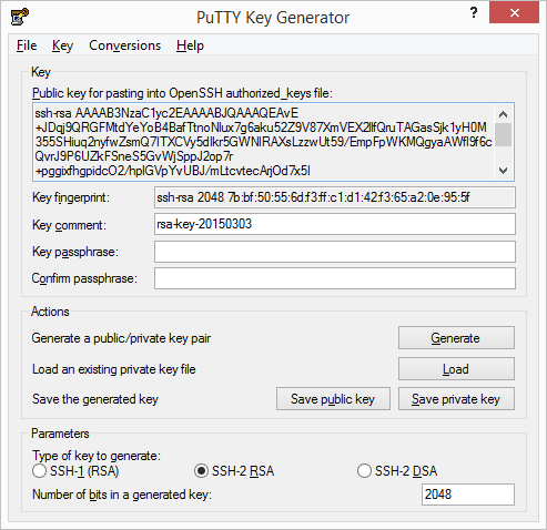 Install SSH and Git on Linux (Continuous integration part 2) images/09-instalar-ssh-git-linux-configurar-maquina-desenvolvimento-windows-integracao-continua/182-puttygen-generated-public-key.png