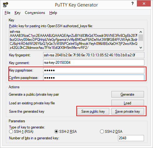 Install SSH and Git on Linux (Continuous integration part 2) images/09-instalar-ssh-git-linux-configurar-maquina-desenvolvimento-windows-integracao-continua/183-puttygen-save-private-key.png