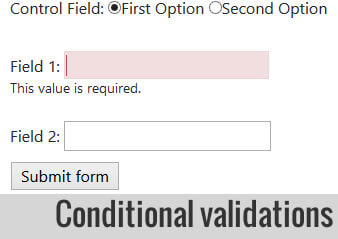 Conditional Field Validation With ParsleyJs